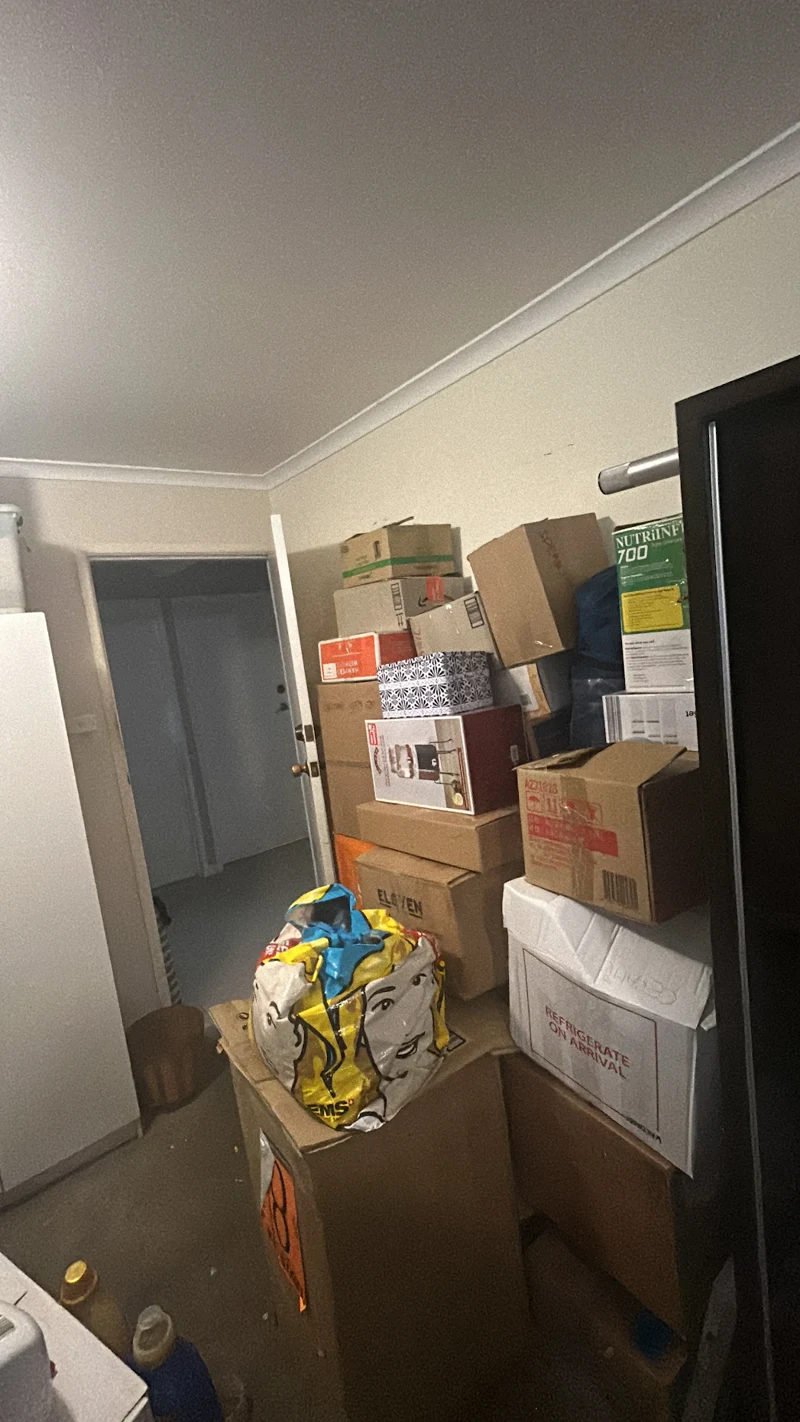 Furniture and household goods ready for estate clearance